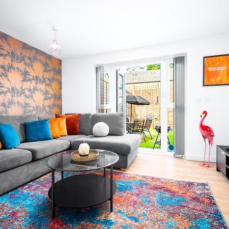 Luxury City Centre 5 Bed House With En-Suite, Bbq, On-Site Parking By Azura Nights Birmingham Exteriör bild