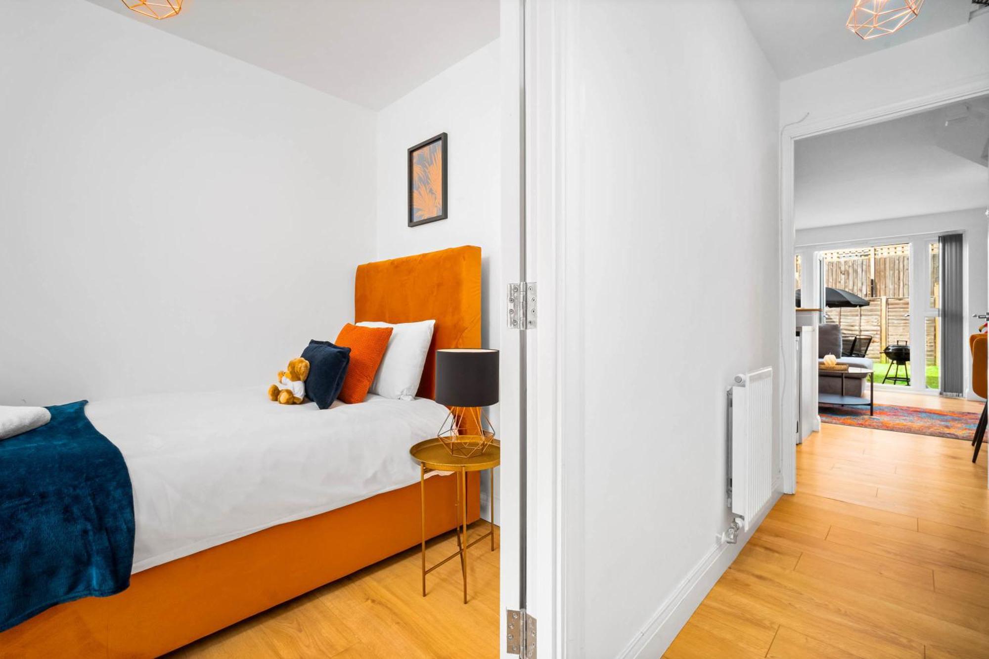 Luxury City Centre 5 Bed House With En-Suite, Bbq, On-Site Parking By Azura Nights Birmingham Exteriör bild