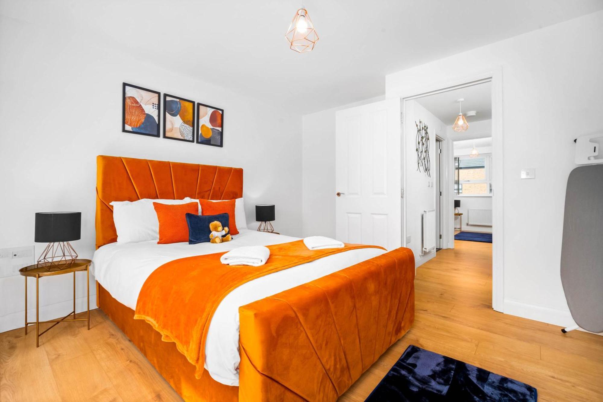 Luxury City Centre 5 Bed House With En-Suite, Bbq, On-Site Parking By Azura Nights Birmingham Exteriör bild